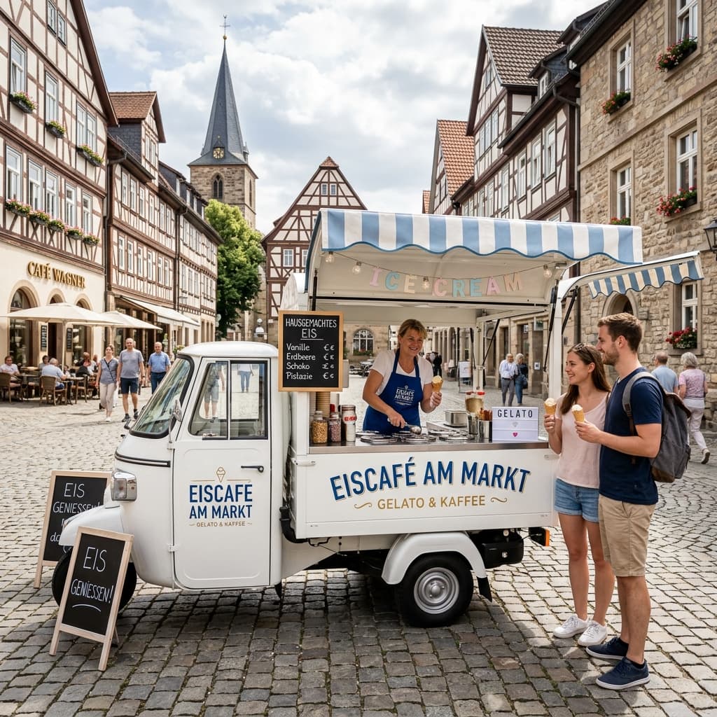 Sonnenschein Eis Frankfurt