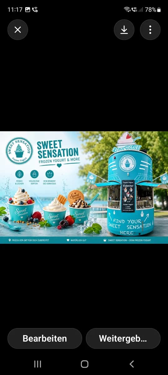 Eiswagen-Anbieter Sweet Sensation
