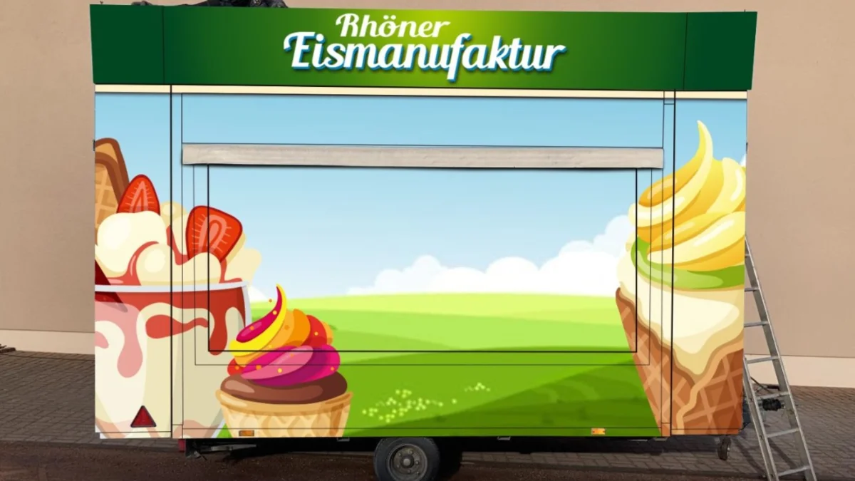 Eiswagen Rhöner Eismanufaktur mieten in Dermbach