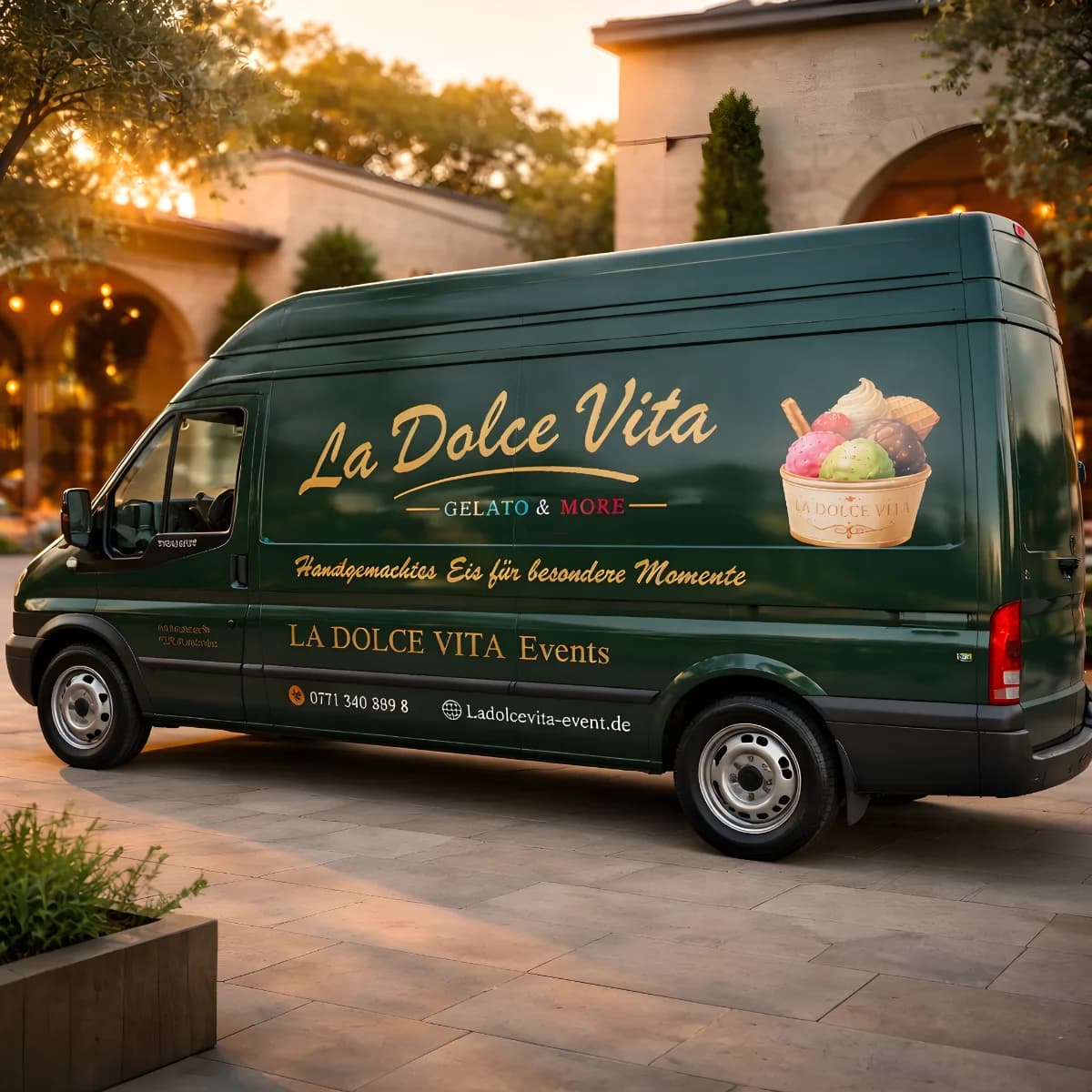Eiswagen La Dolce Vita Gelato & More mieten in Zeppenfeld